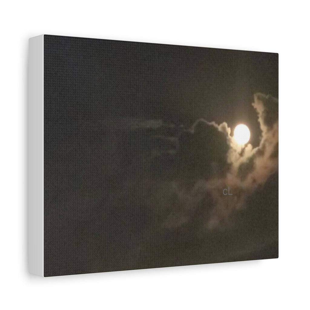 Moonlit Clouds Canvas