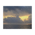 Sunset Over Ocean Jigsaw Puzzle