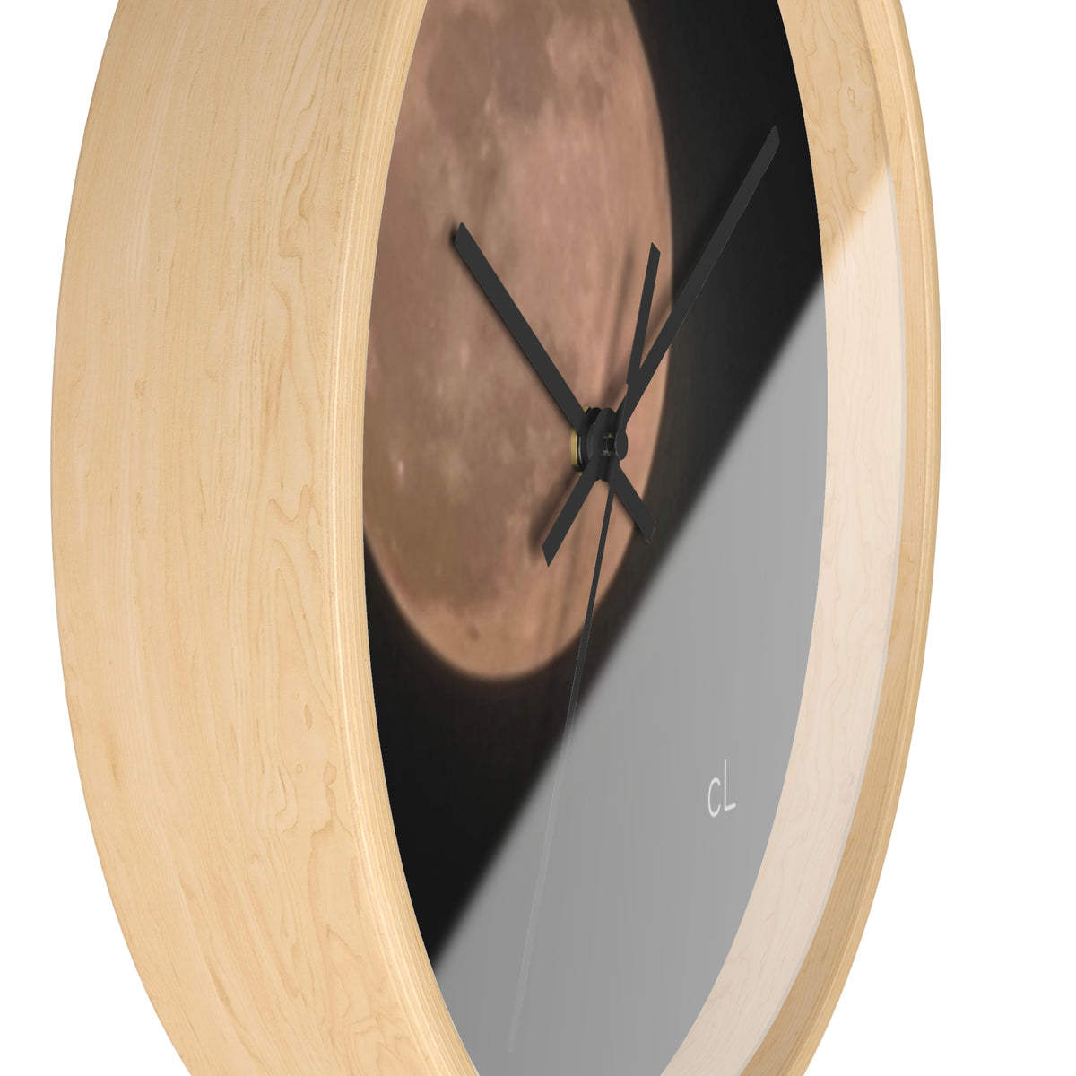 Moonlight Full Moon Wall Clock