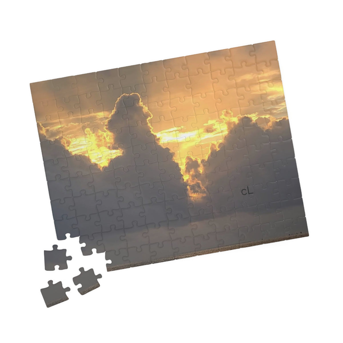 Sunset Clouds Jigsaw Puzzle — 252/520/1014-Piece Scenic Puzzle