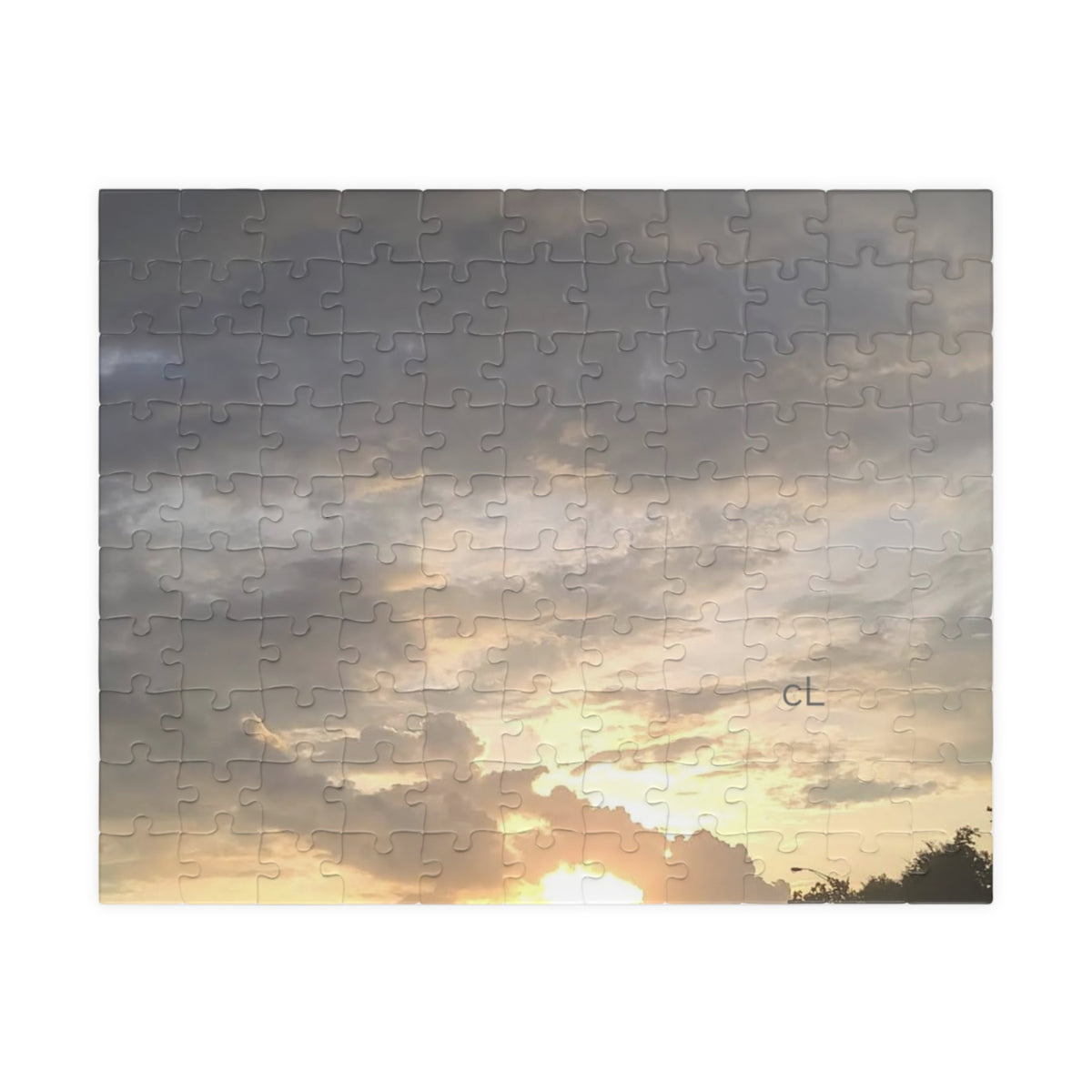 Sunset Clouds Puzzle