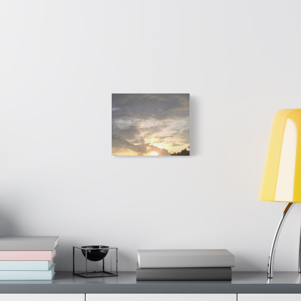 Sunset Sky Matte Canvas