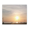 Sunset Beach Canvas Wall Art — Matte Stretched 1.25"