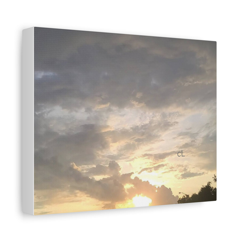 Sunset Sky Matte Canvas