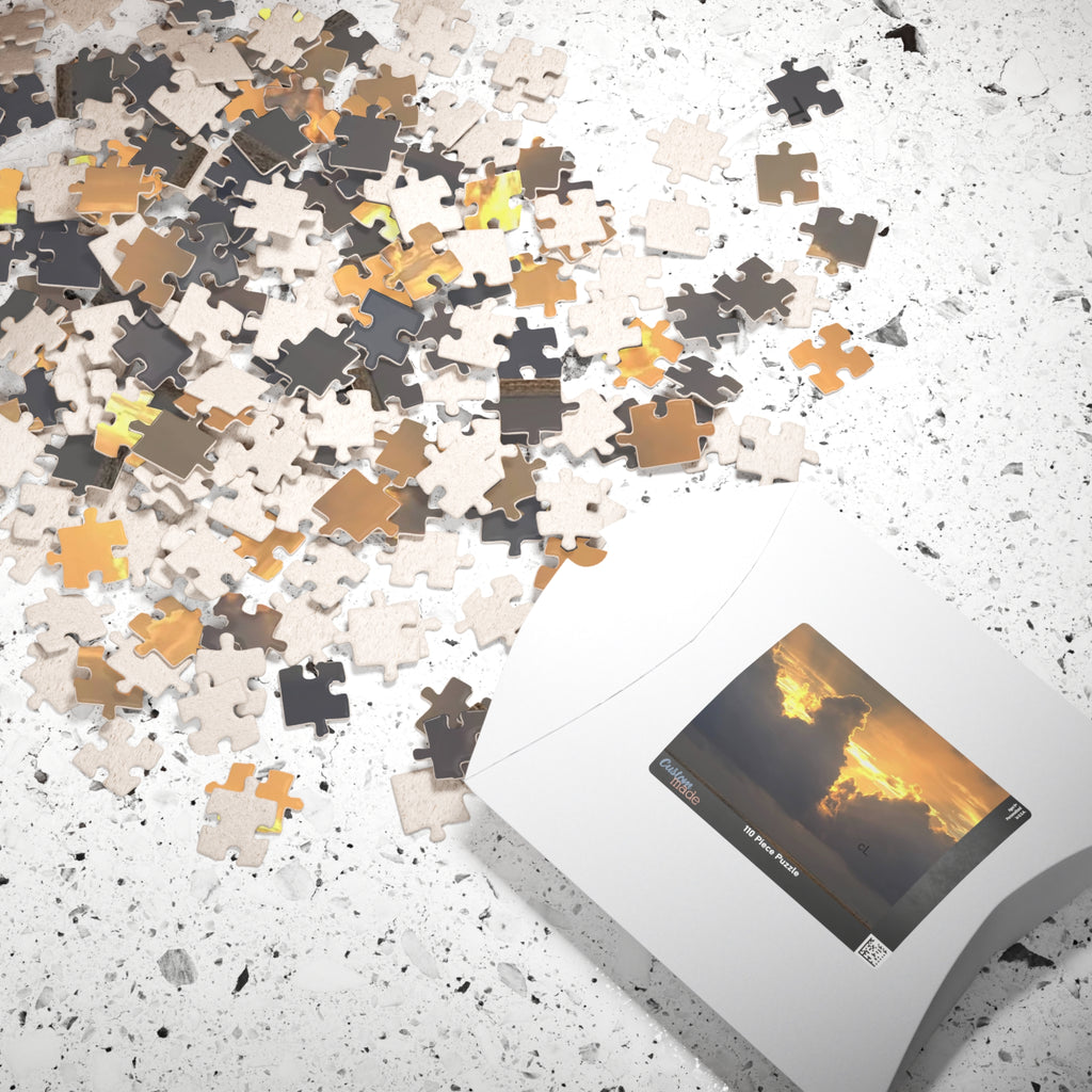 Sunset Clouds Jigsaw Puzzle — 252/520/1014-Piece Scenic Puzzle