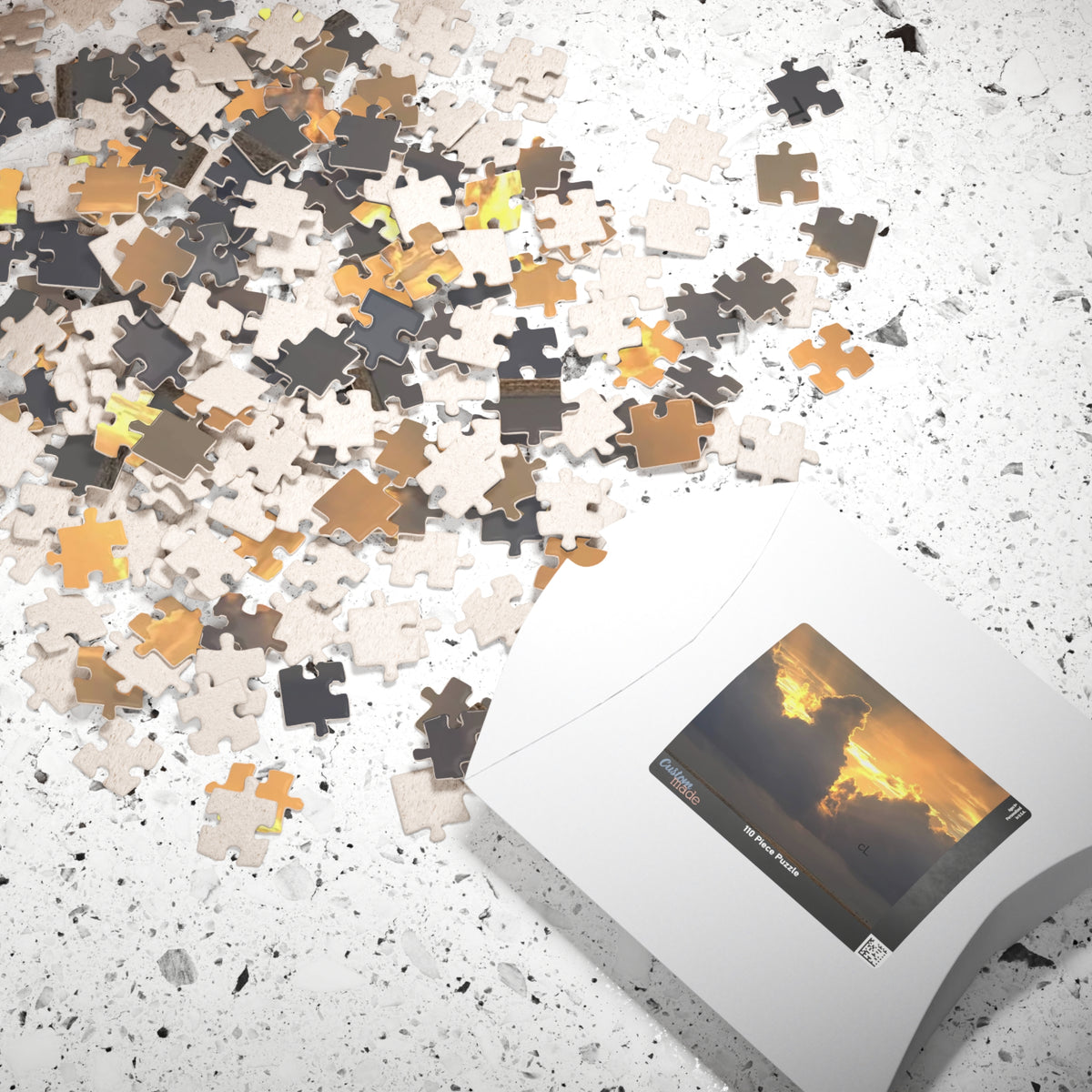Sunset Clouds Jigsaw Puzzle — 252/520/1014-Piece Scenic Puzzle