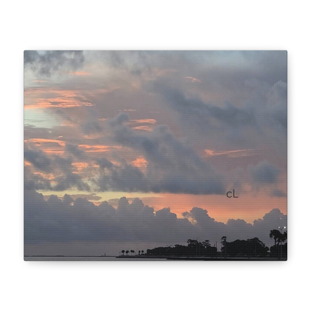 Sunset Cloudscape Canvas