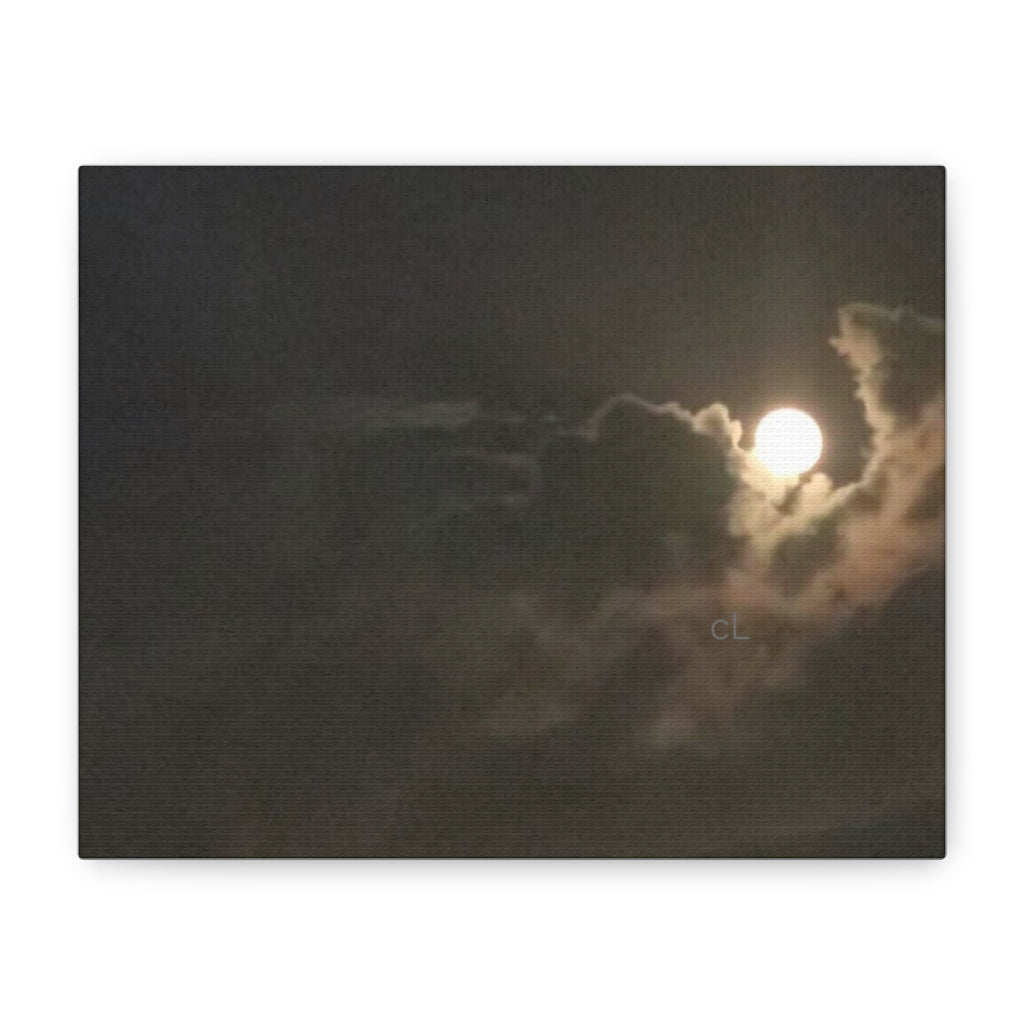 Moonlit Clouds Canvas