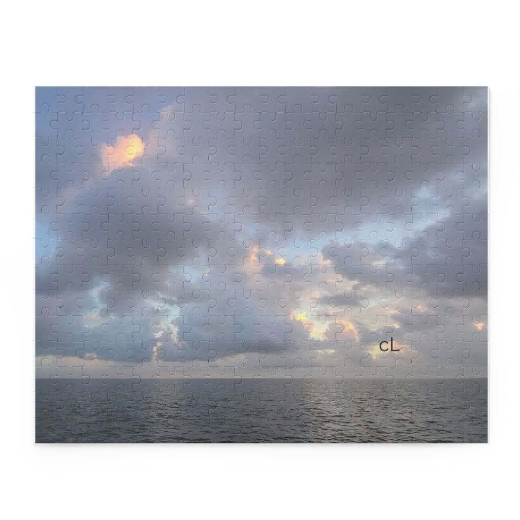 Ocean Sunset Cloudscape Puzzle