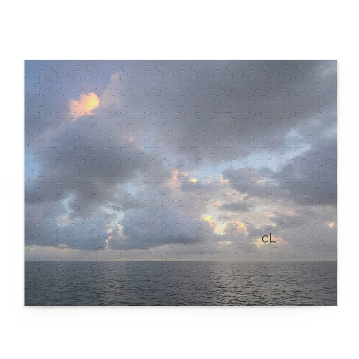 Ocean Sunset Cloudscape Puzzle