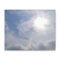 Sunlight Through Clouds Canvas Wall Art