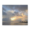 Sunrise Over Water Canvas