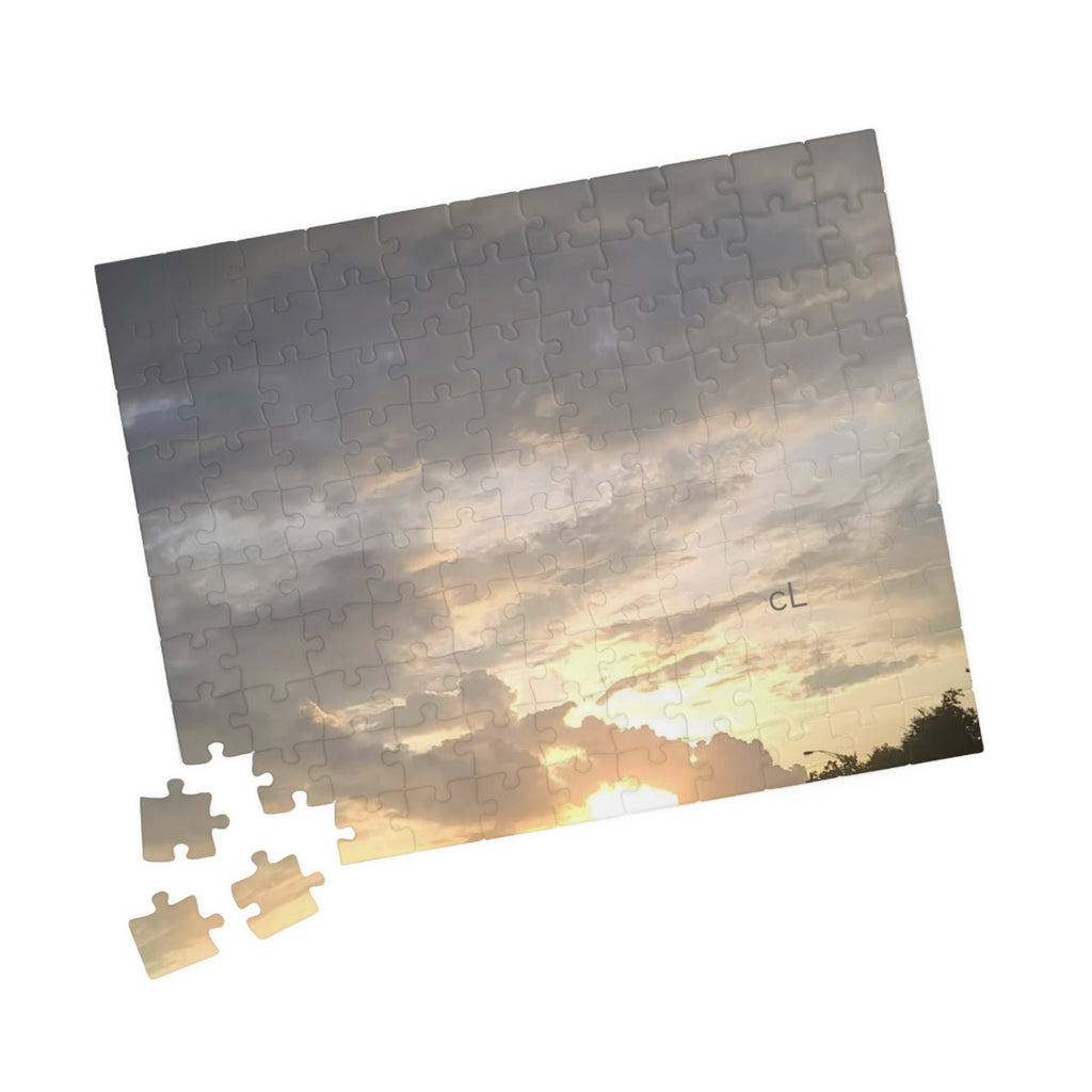 Sunset Clouds Puzzle